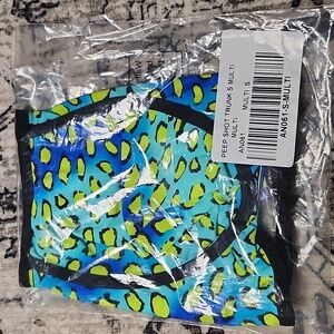 Undergear Naughty Boy Peep Shot Colorful Animal Print Trunks An061 Vintage